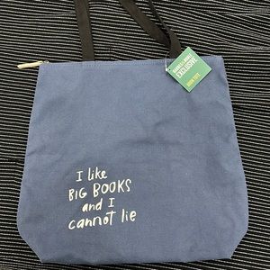 Barnes and Noble “I like big books and I cannot lie” Tote